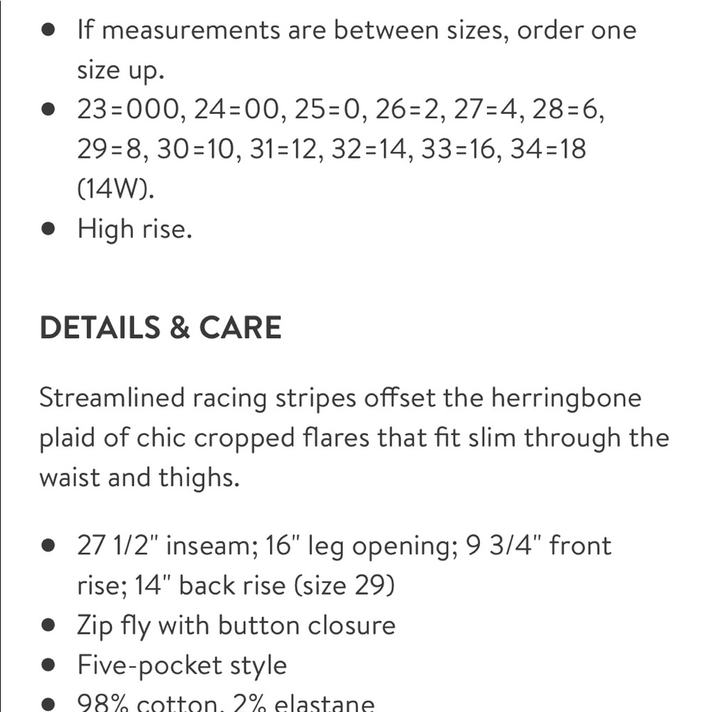 NEW • Mother • The Insider Plaid Ankle Pants - Picture 4 of 4